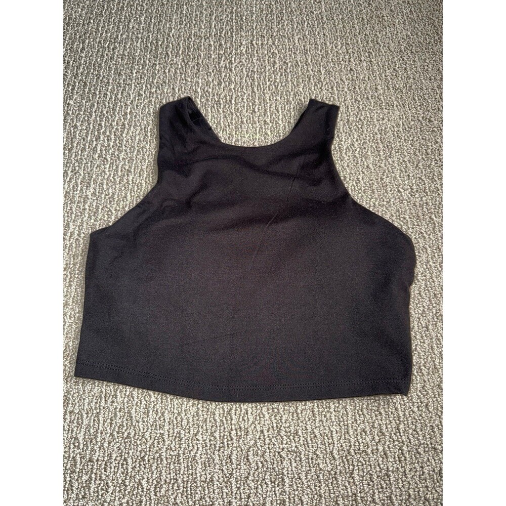 Black sports bra